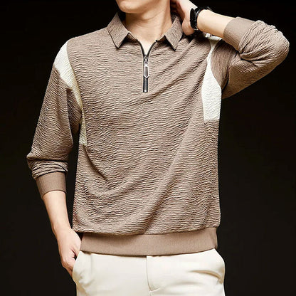 ANDREWS LONG SLEEVE POLO SHIRT
