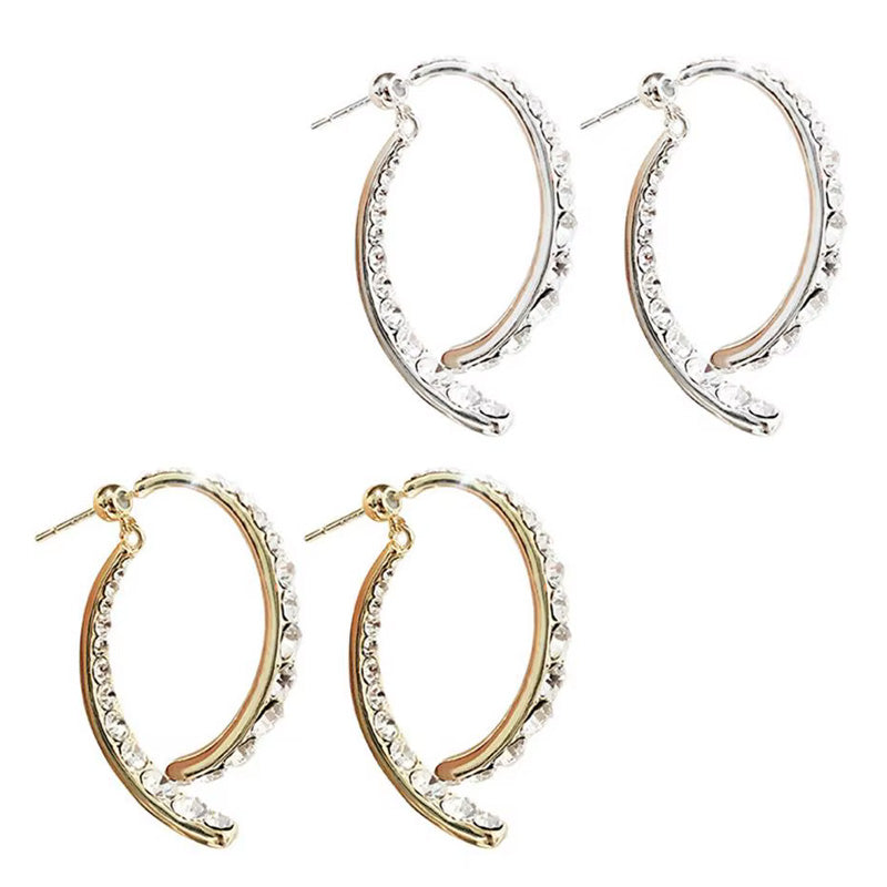 Chloe Hart Hoop Earrings