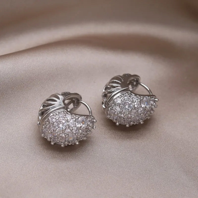Charlotte Pavé Dome Hoops