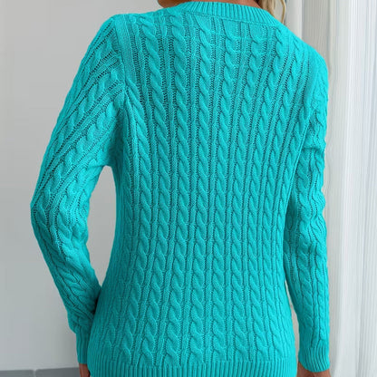 Olivia Knit V-Neck Sweater
