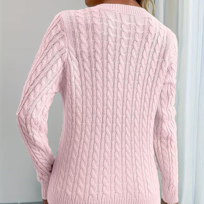 Olivia Knit V-Neck Sweater