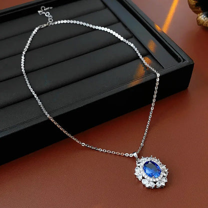 Charlotte Royal Blue Halo Set