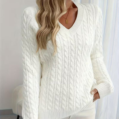 Olivia Knit V-Neck Sweater