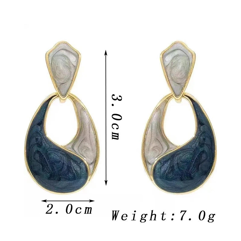 Mila Ocean Drop Earrings
