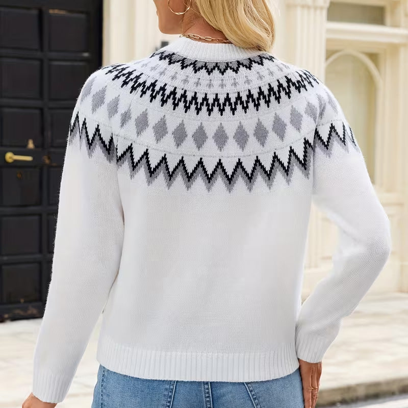 Mila Nordic Pattern Sweater