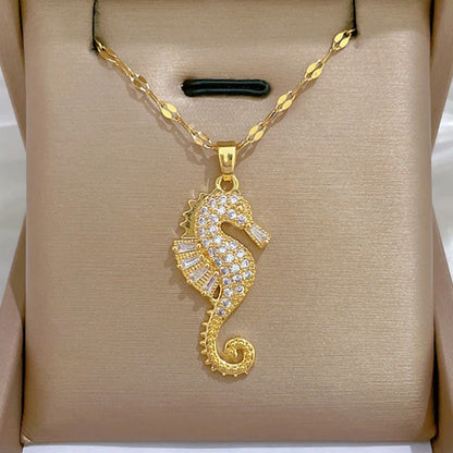 Chloe Ocean Gold Necklace
