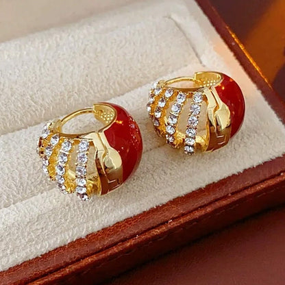 Ruby Kensington Crystal Earrings