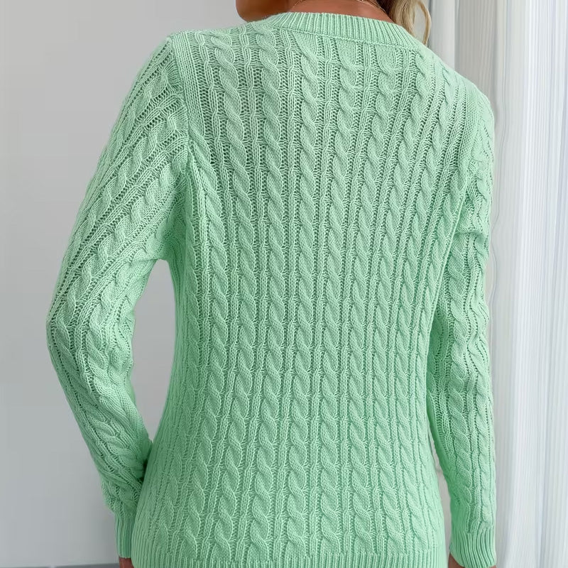 Olivia Knit V-Neck Sweater