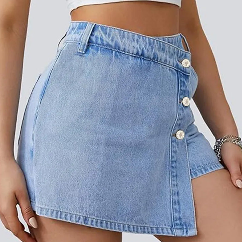 Side Snap Denim