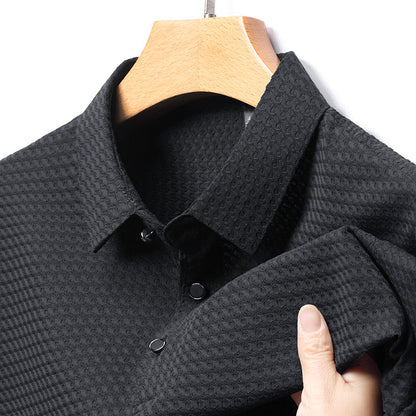 Hank Silk Polo Shirt