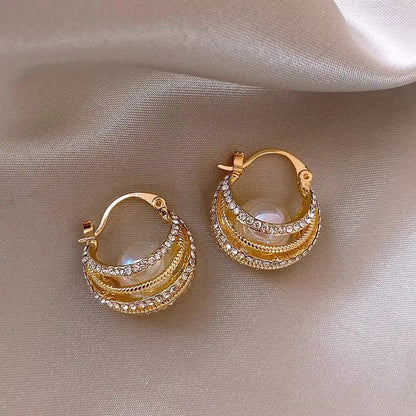 Luna Pearl Glow Earrings