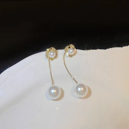 Olivia Pearl Drop Earrings