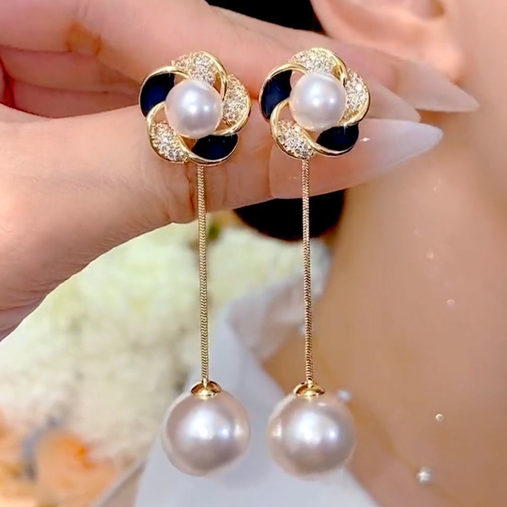 Olivia Pearl Drop Earrings