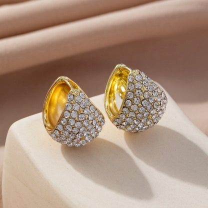 Amelia Hart Crystal Earrings