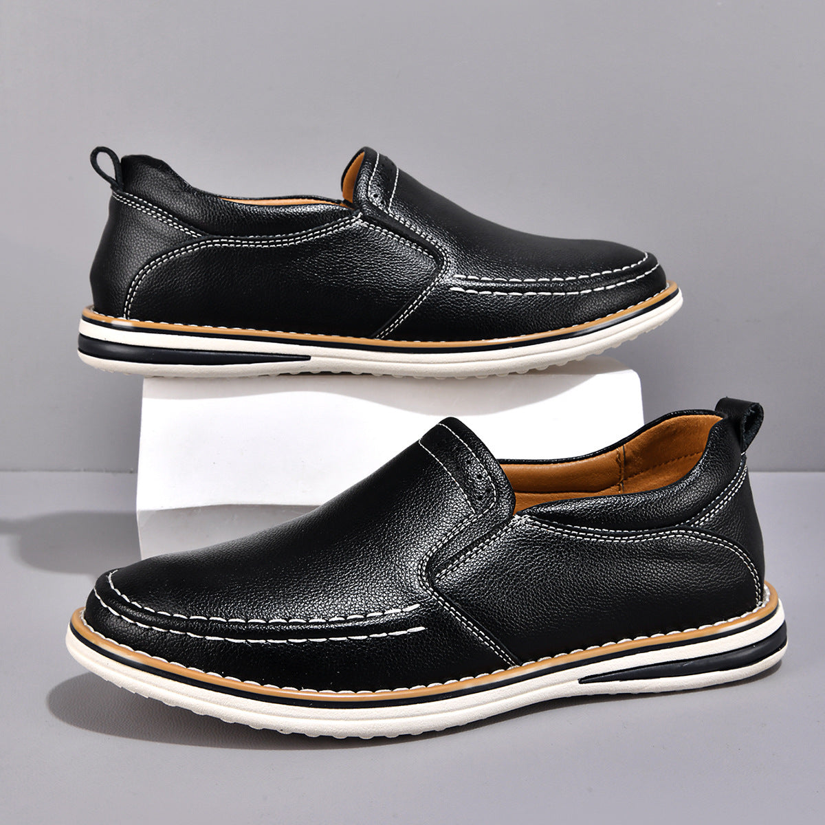 Luca Leather Loafers