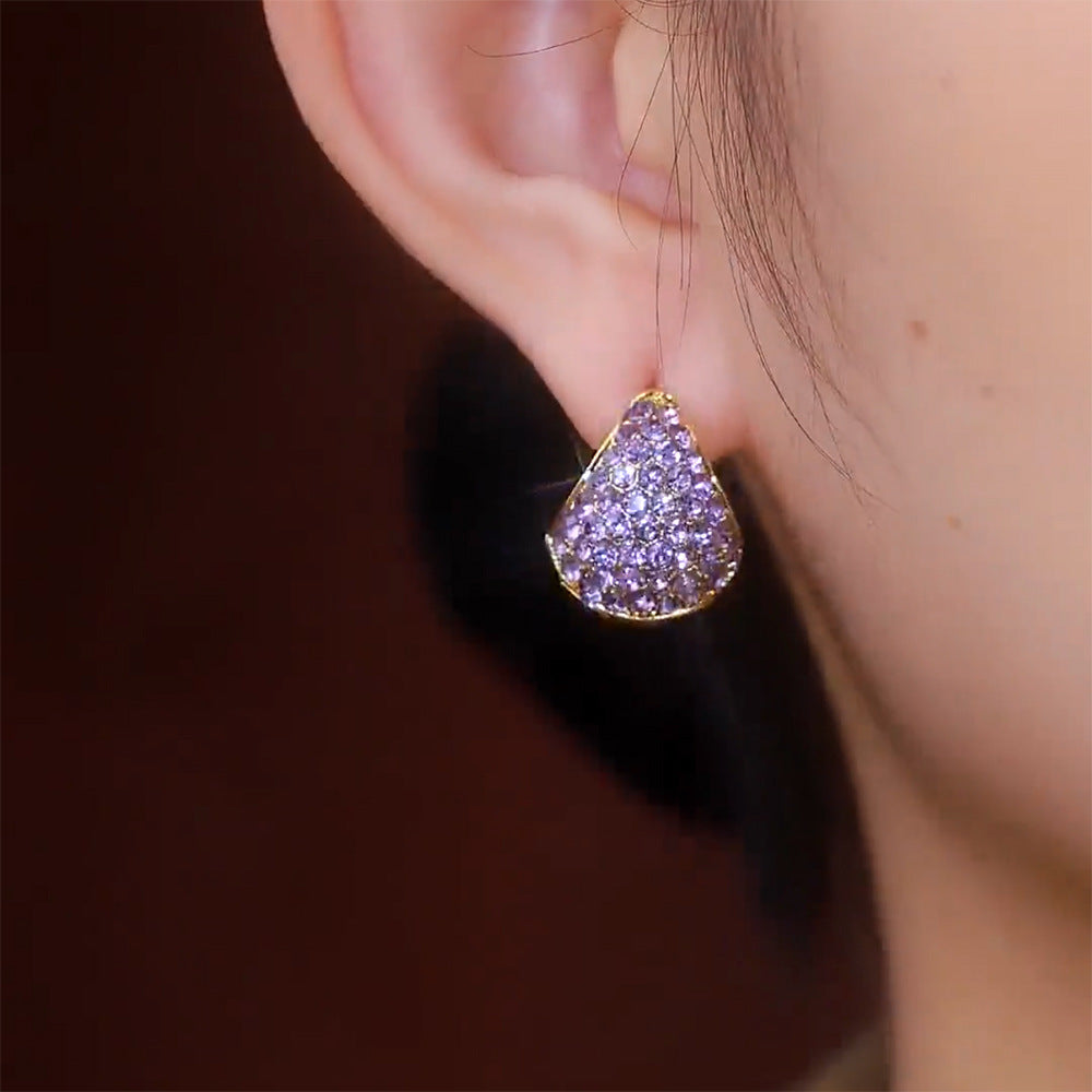 Amelia Hart Crystal Earrings