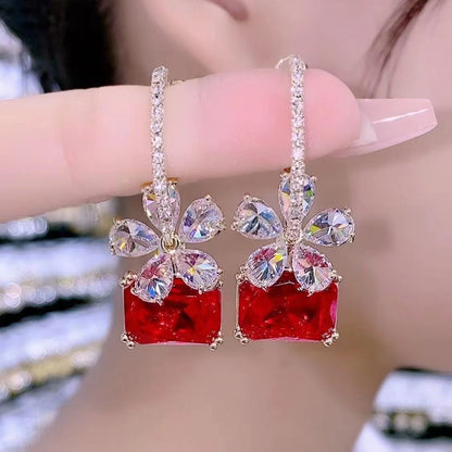 Charlotte Crystal Earrings