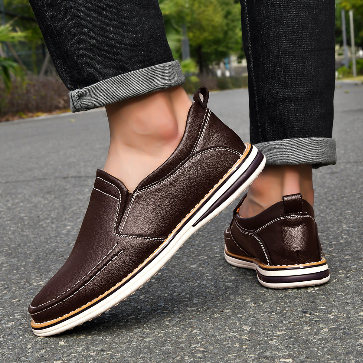 Luca Leather Loafers