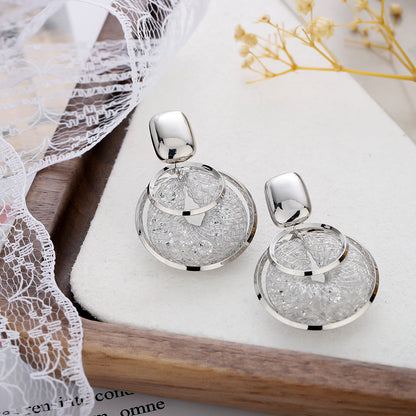 Aurora Mesh Drop Earrings