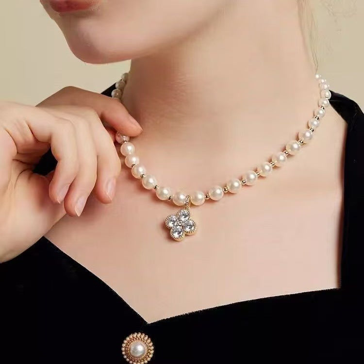 Lily Gold Pearl Set
