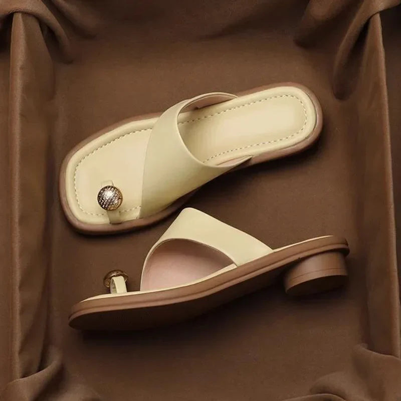 Roxy Leather Sandals