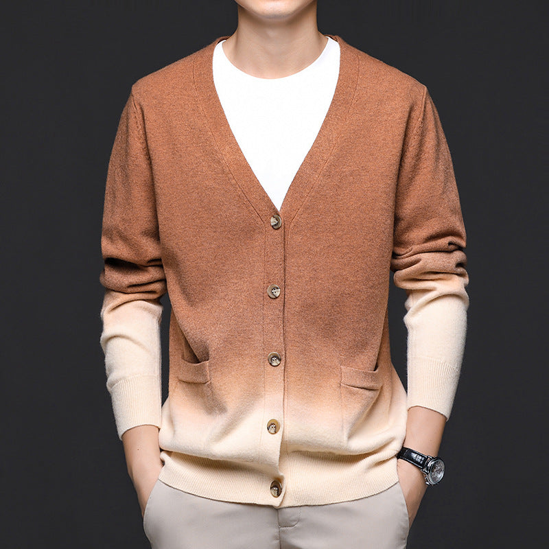 LORENZO GRADIENT SWEATER