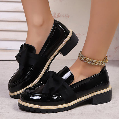 Harper Bow Loafers