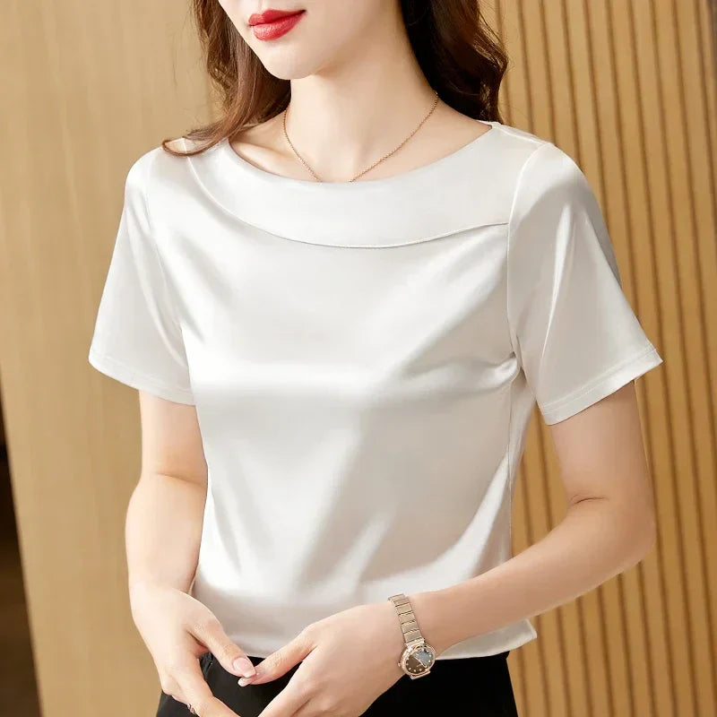 Mia Satin Shirt