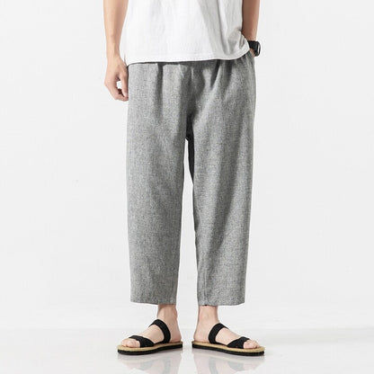 Harbor Linen Cropped Pants