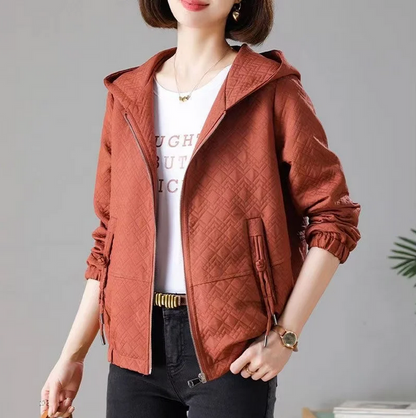 Milena Quilted Hoodie