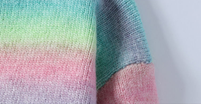 Mosaic Knit Sweater