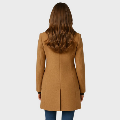 Evelyn Mid-Length Button Coat