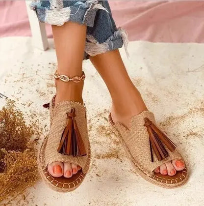 Coastal Tassel Slides