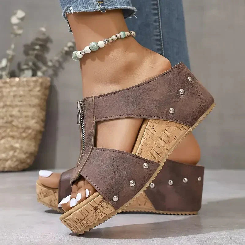 Ivy Wedge Sandals